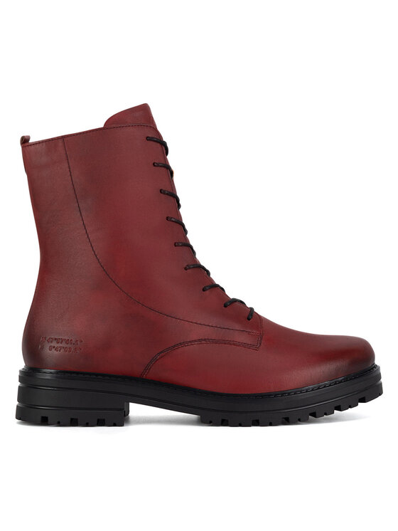 Remonte Botines planos Remonte D2278-36 Rojo