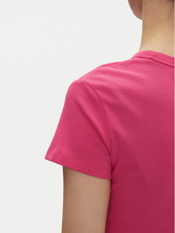 HUGO HUGO Camiseta Delanor_2 50539132 Rosa Cropped Fit