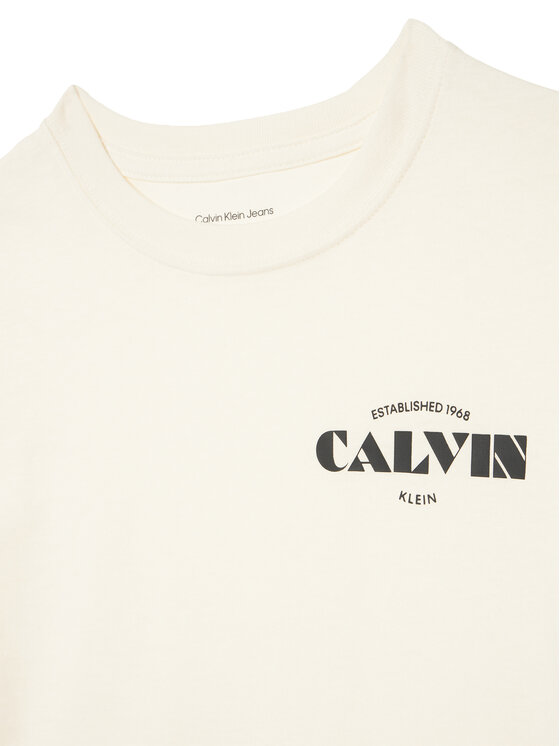 Calvin Klein Jeans Calvin Klein Jeans Camiseta Small Chest LVCKTJA40B Blanco Regular Fit
