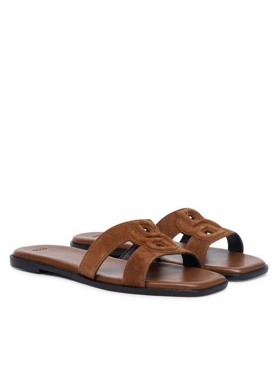 BOSS Chanclas BOSS Charlize 50563333 Marrón