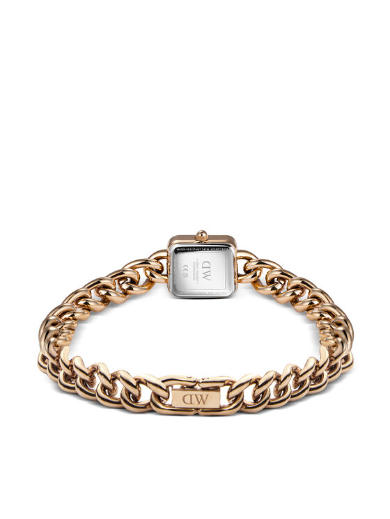 Daniel Wellington Zegarek Daniel Wellington Jolie Chain 15 DW00100835 Różowe złoto