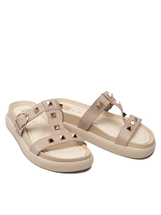 Nessi Šľapky Nessi 22209 Béžová