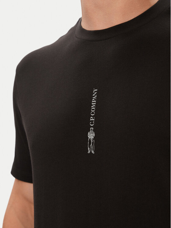 C.P. Company C.P. Company Camiseta 21CMTS184A005100W Negro Regular Fit
