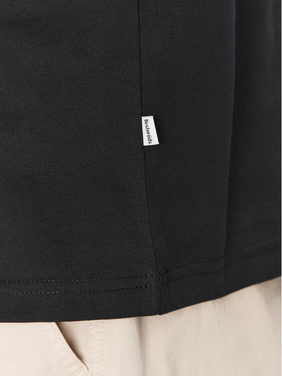 Resteröds Resteröds T-shirt Tas 20251 2030 Crna Regular Fit