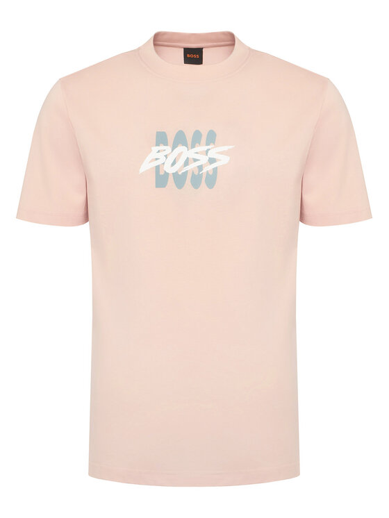 BOSS BOSS Camiseta Bass 50561850 Rosa Regular Fit