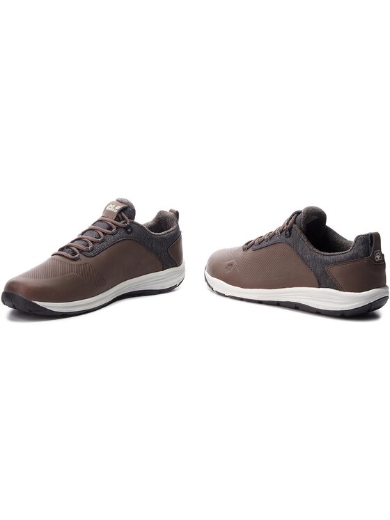Jack Wolfskin Poltopánky Jack Wolfskin Seven Wonders Wt Low M 4030581 Hnedá