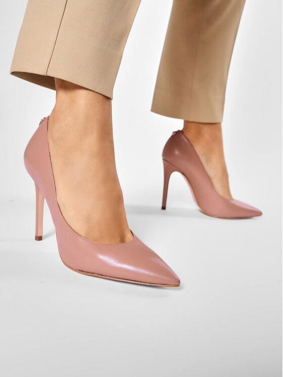 Guess Туфлі на шпильці Guess Gavi4 FL5GV4 LEA09 Бежевий