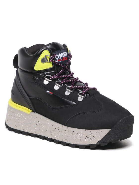 Tommy Jeans Sneakers Tommy Jeans Hybrid Platform Boot EN0EN01589 Nero