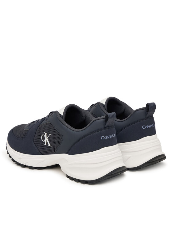 Calvin Klein Superge Calvin Klein Hike Runner Lace Up Su Mesh HM0HM02448 Mornarsko modra