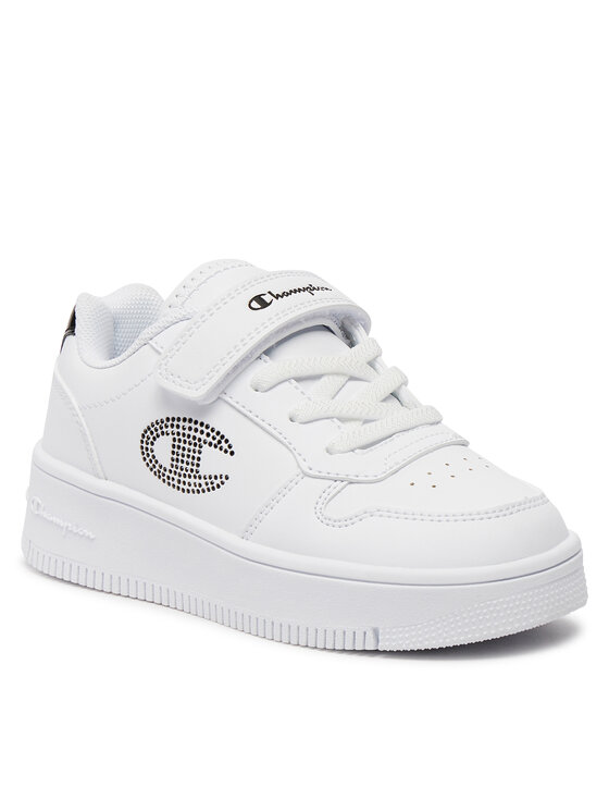 Champion Sneakers Champion Rebound Platform Glitter G Ps Low Cut Shoe S32830-CHA-WW009 Alb