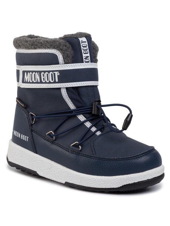 Moon Boot Cizme de zăpadă Moon Boot Jr Boy Boot Wp 34051600003 D Bleumarin