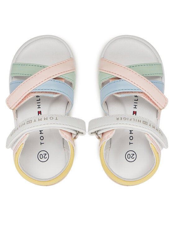 Tommy Hilfiger Sandali Tommy Hilfiger T1A2-33772-0326Y M Pisana