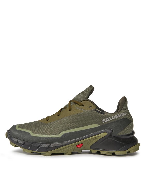 Salomon Zapatillas de running Salomon Alphacross 5 Gtx GORE-TEX 473103 29 W0 Verde