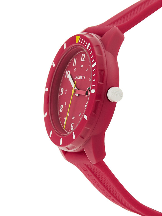 Lacoste Zegarek Lacoste Mini Tennis 2030054 Różowy