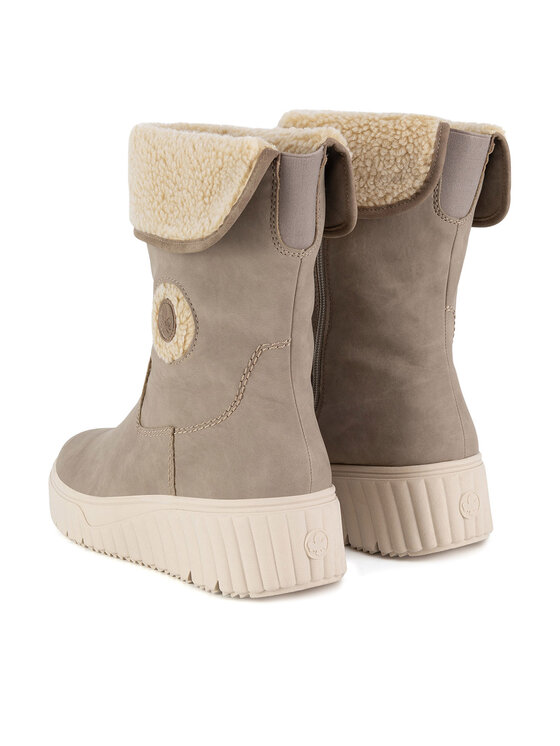 Rieker Polacchine Rieker N2554-60 Beige