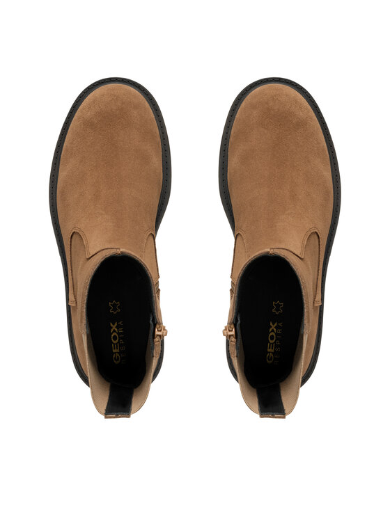 Geox Členková obuv Geox D Spherica Ec7 D36VDK 00022 C6372 Hnedá