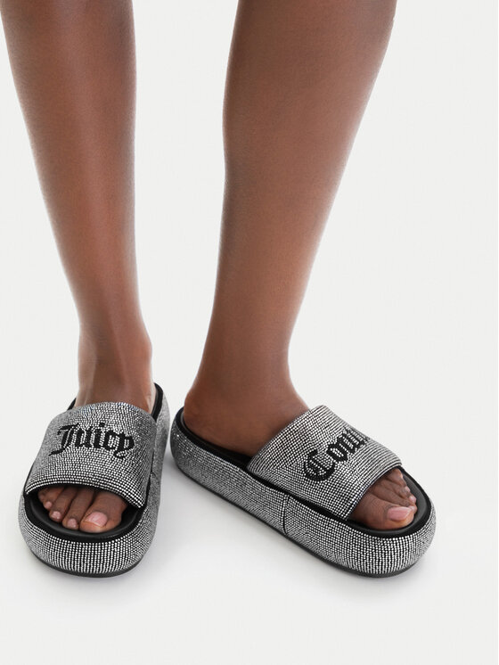Juicy Couture Шльопанці Juicy Couture CEO-WSS21515-04 Чорний