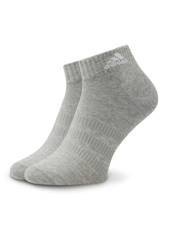 adidas Īsās zeķes adidas Thin and Light Ankle Socks 3 Pairs IC1283 Pelēks