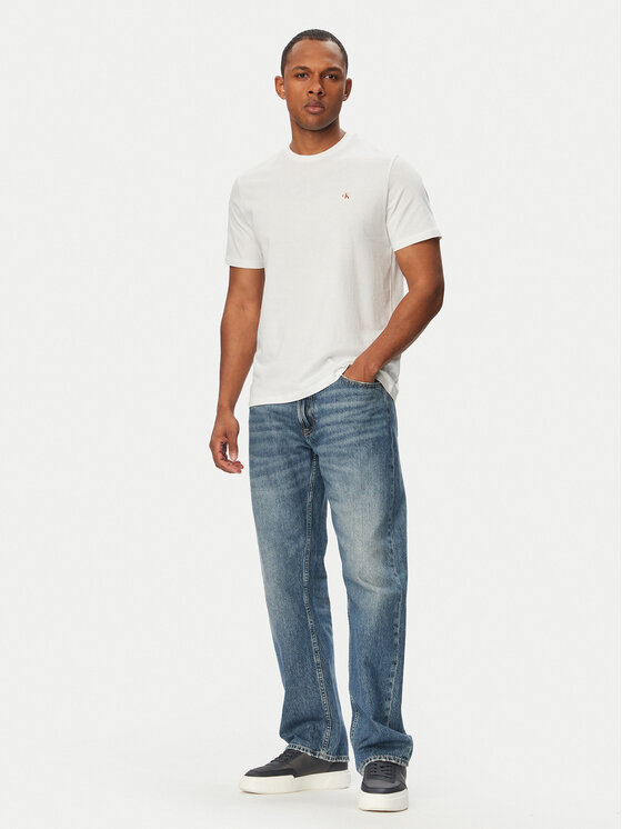 Calvin Klein Jeans Calvin Klein Jeans Conjunto de camisetas LV04RD248G Blanco Regular Fit