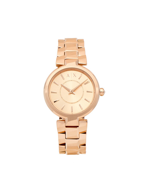 Armani Exchange Годинник Armani Exchange Audelle AX4408 Рожеве золото