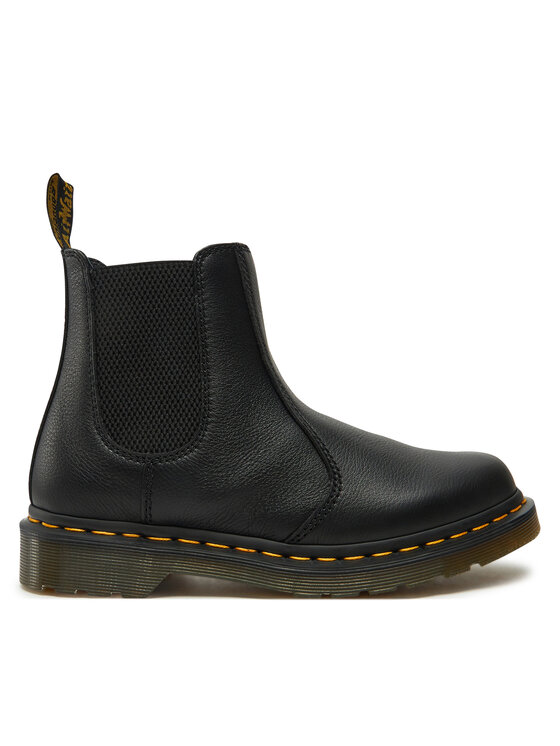 Dr. Martens Jātnieku stila puszābaki Dr. Martens 2976 Women's Leather Chelsea 30698001 Melns