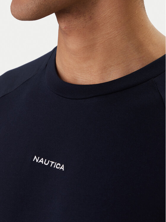 Nautica Nautica Camiseta NCC04498 Azul marino Regular Fit