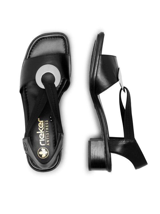 Rieker Basutės Rieker 62662-01 Juoda