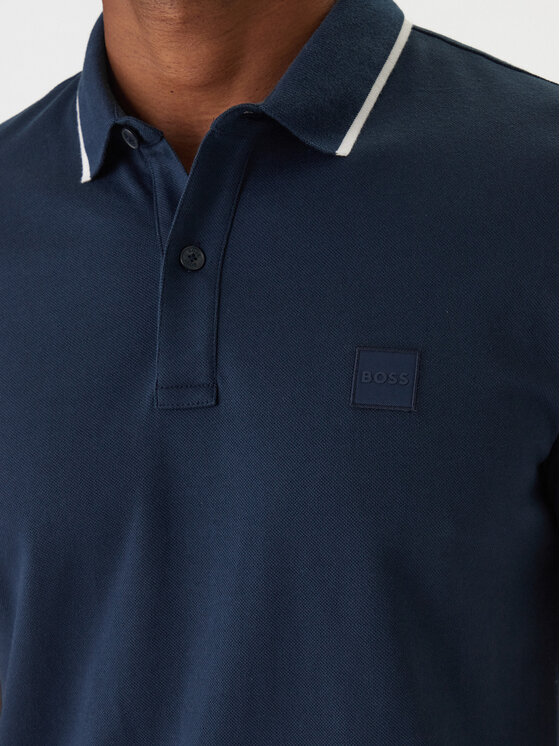 BOSS BOSS Polo Passertip 50507699 Azul marino Slim Fit