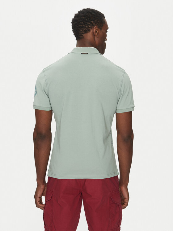 Napapijri Napapijri Polo E-Amundsen NP0A4IN9 Verde Regular Fit