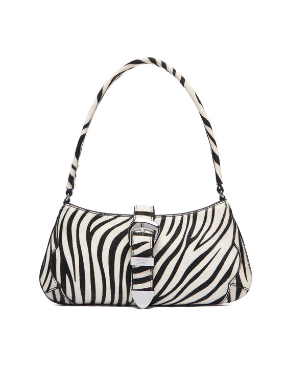Tommy Jeans Ročna torba Tommy Jeans Tjw Cool Zebra Shoulder Bag AW0AW18879 Bela
