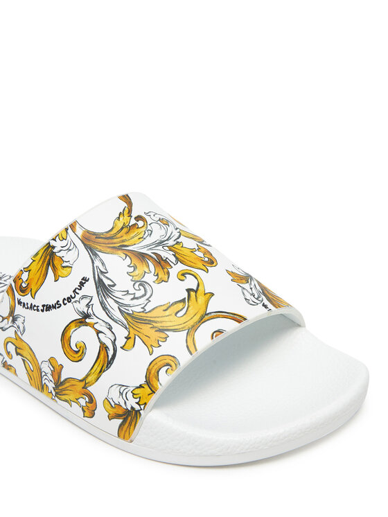 Versace Jeans Couture Шльопанці Versace Jeans Couture 78VA3SQ3 Білий