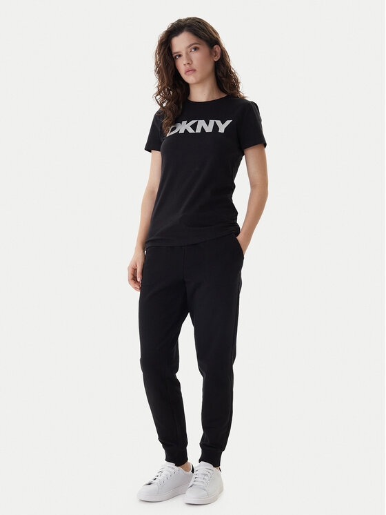 DKNY Sport DKNY Sport Camiseta DP5T9923 Negro Regular Fit