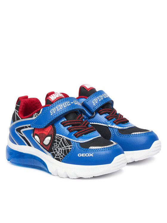 Geox Laisvalaikio batai Geox J Ciberdron Boy J66LBK 01454 C0245 M Juoda
