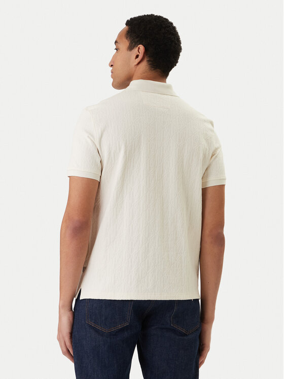 Guess Guess Polo M6RP05 KD181 Écru Regular Fit
