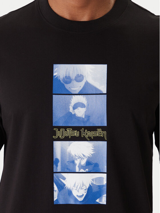 HUGO HUGO Camiseta Nuley JJK 50554841 Negro Relaxed Fit