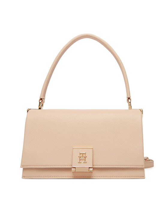 Tommy Hilfiger Geantă Tommy Hilfiger Th Monogram Pebble Grain Crossbody Bag AW0AW17216 Roz