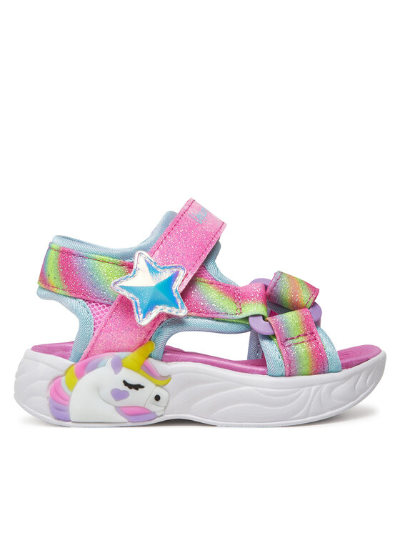 Skechers Босоніжки Skechers Unicorn Dreams Sandal-Dreamy Unicorns 303107N/PKMT Рожевий