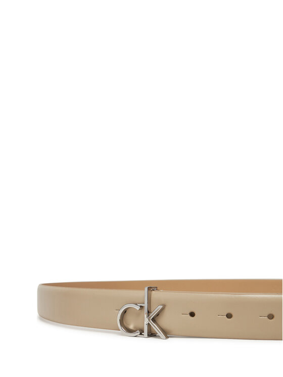 Calvin Klein Дамски колан Calvin Klein Ck Buckle Belt 3.0_Smooth K60K613156 Бежов