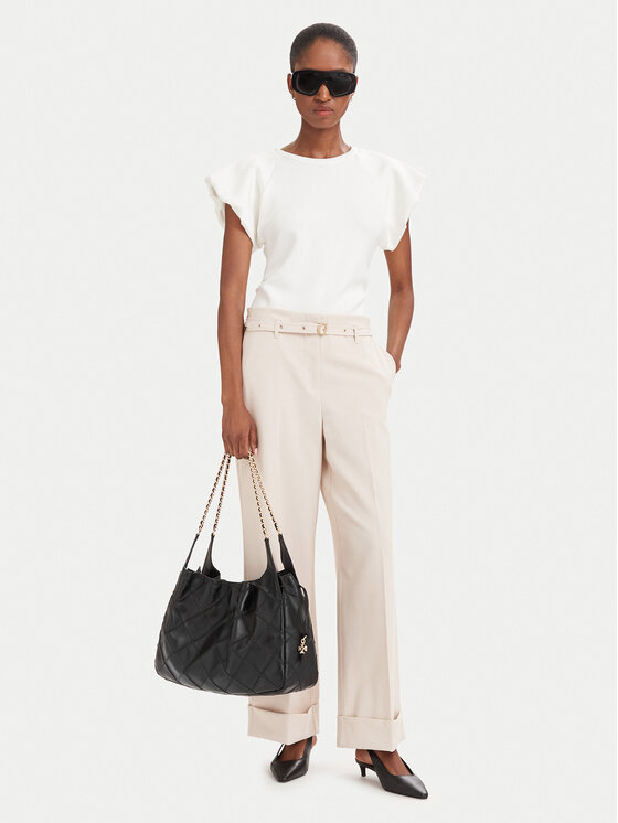 Tory Burch Táska Tory Burch Large Tote 182890 Fekete