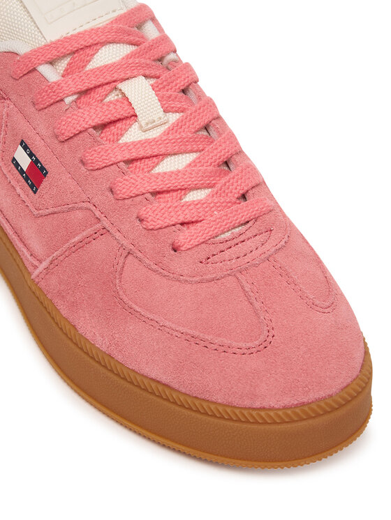 Tommy Jeans Сникърси Tommy Jeans The Greenwich Edge Max Suede EN0EN02989 Розов