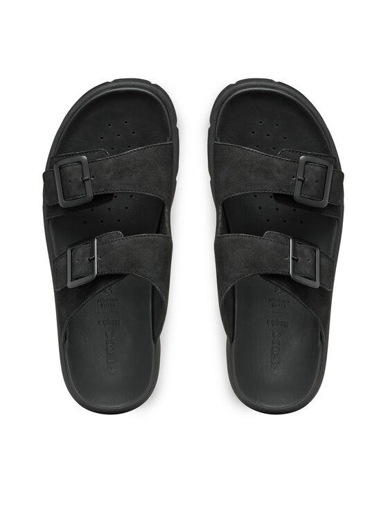 Geox Šľapky Geox U Xand 2S U46BGA 00032 C9999 Čierna