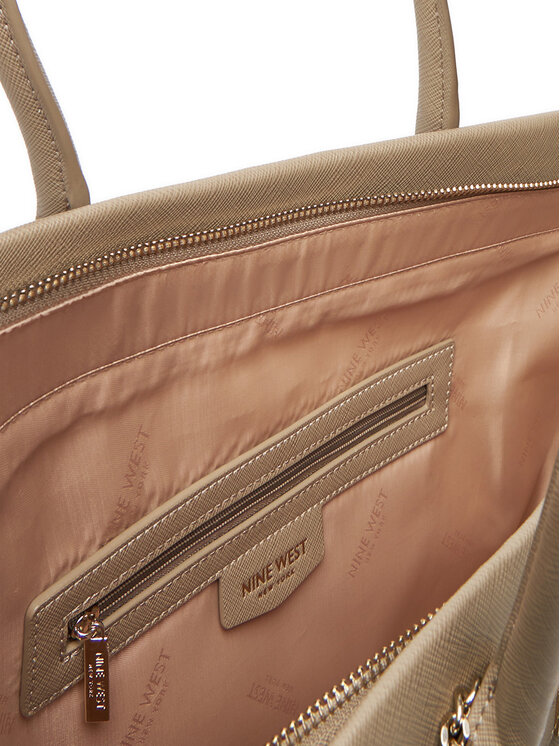 Nine West Kabelka Nine West CEO-Chelsea-Charm-III-LX10186 Béžová