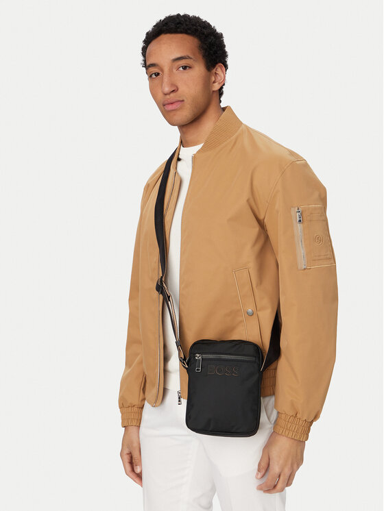 BOSS Плоска сумка BOSS Catch 3.0 NS Zip 50511961 Чорний