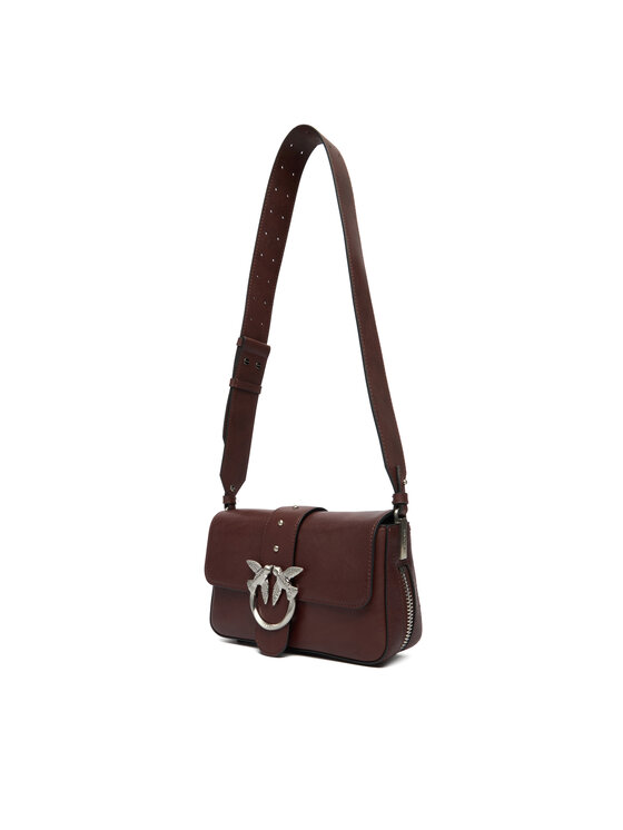 PINKO Torebka PINKO Love One Slouchy Zip Mini AI 25-26 PLTT 105345 A2JG Brązowy