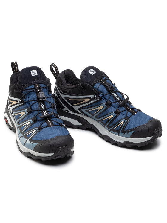 Salomon Sneakersy Salomon X Ultra 3 Gtx GORE-TEX 411685 27 W0 Granatowy