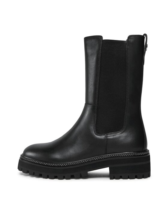 Liu Jo Боти тип челси Liu Jo Pink 221 SF3079 PX241 Черен