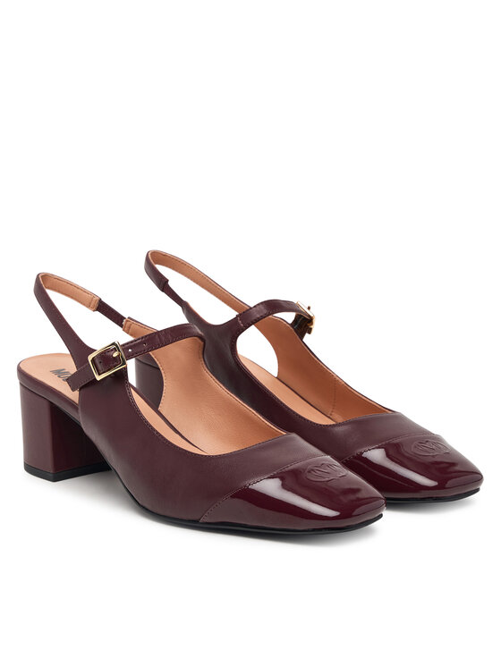 LOVE MOSCHINO Lodičky LOVE MOSCHINO JA10395G0PIA755A Bordová