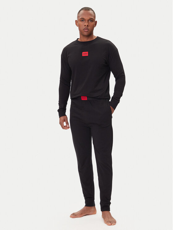 HUGO HUGO Pijama Galaxy 50549188 Negro Regular Fit