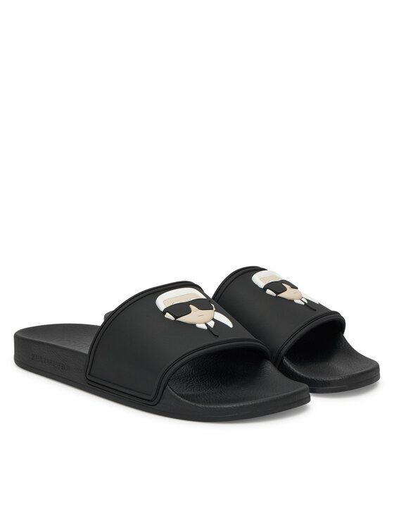 KARL LAGERFELD Шльопанці KARL LAGERFELD Kondo KL70005A Чорний