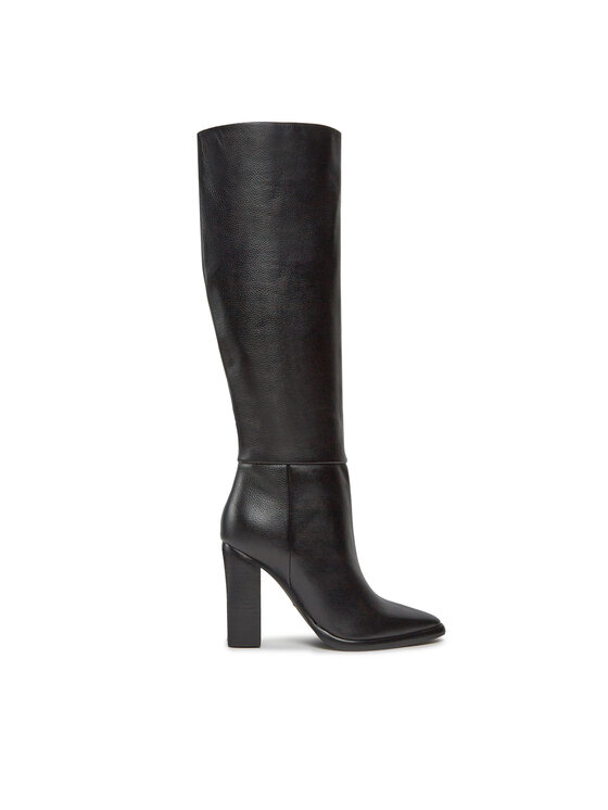 Guess Kozačky Guess Lannie FL8LNN LEA11 Černá
